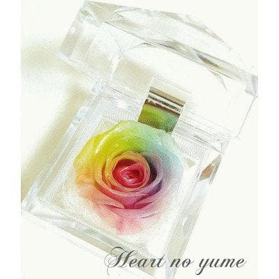 【高級プリザーブドフラワー】パステルレインボーローズ ジュエリー