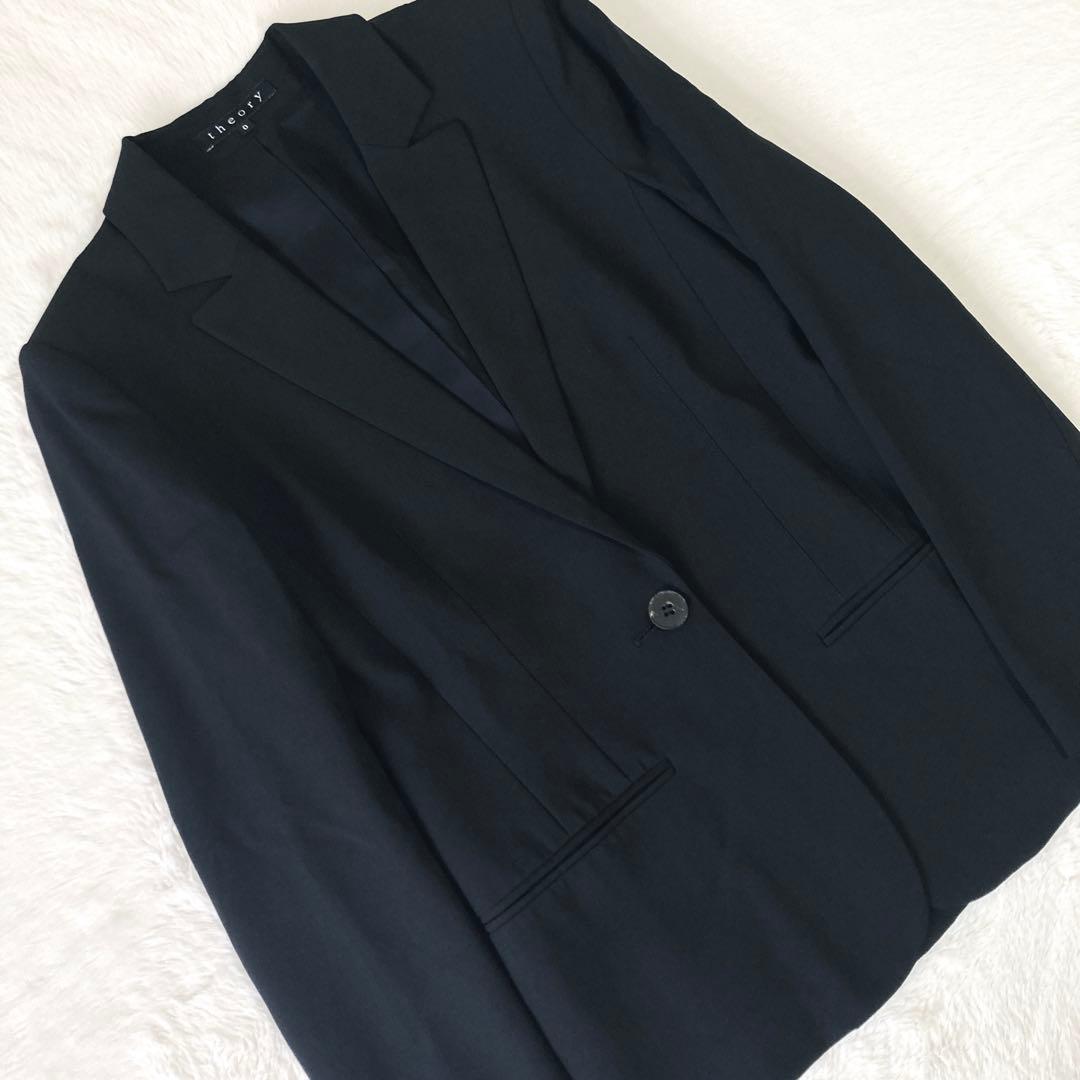 Theory★ TAILOR テーラード ジャケット パンツ スーツ 黒 S
