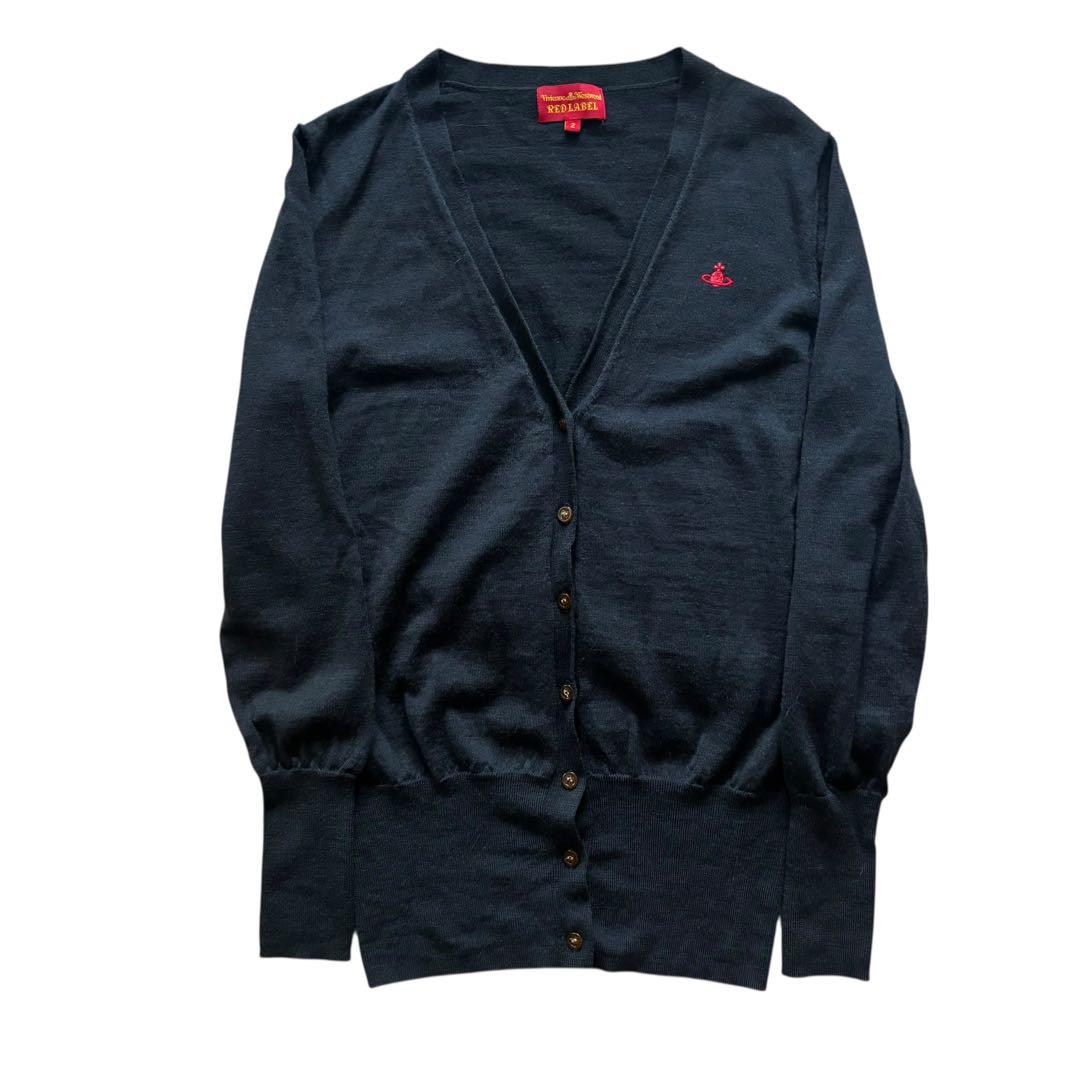 ヴィヴィアンウエストウッド　カーディガン オーブ刺繍 K008