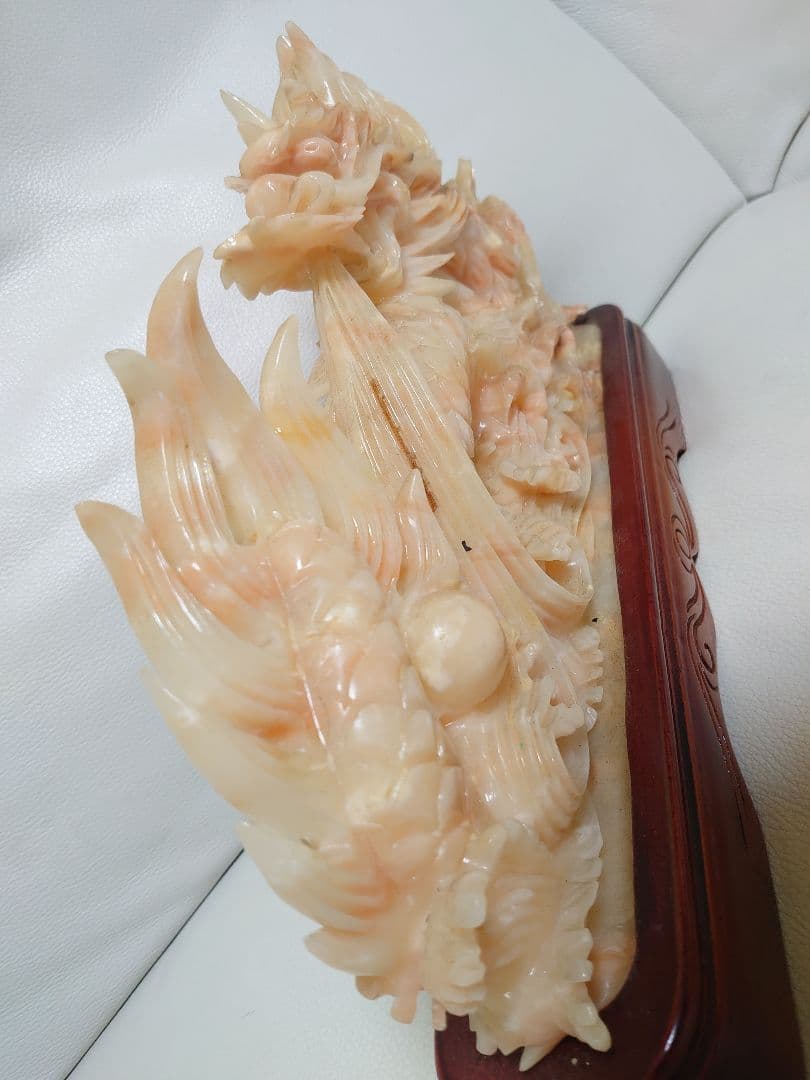 開運 龍 龍神 超開運パワーストーン 龍石彫り彫刻置物