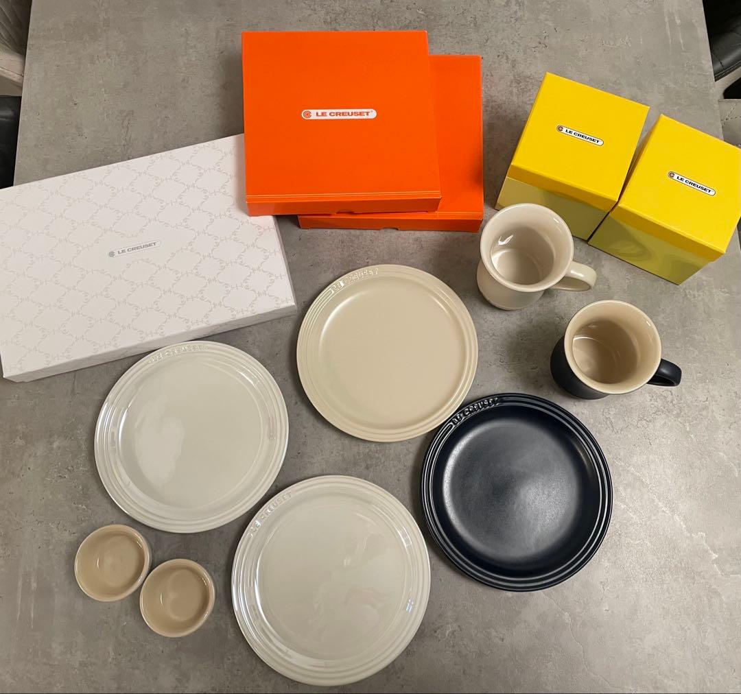 ル•クルーゼ　Le Creuset プレート、マグカップセット