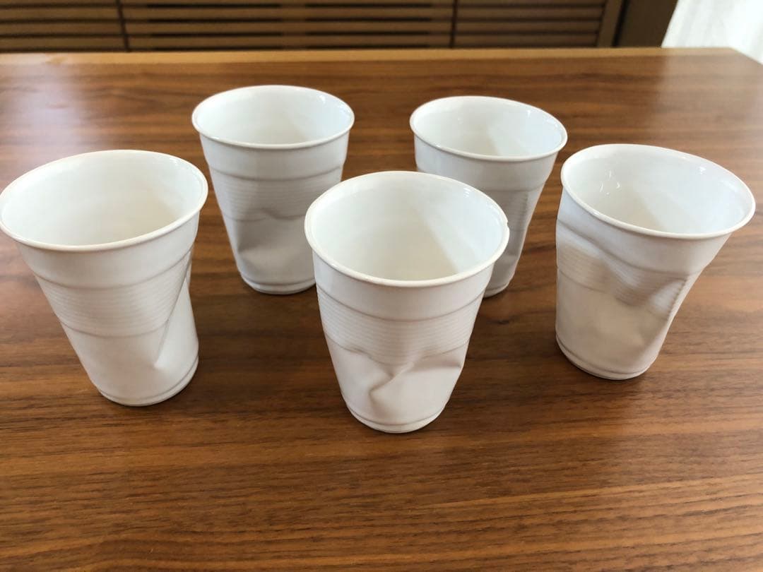 レア Rob Brandt 陶器 クラッシュドカップ 中　4個セット（1個おまけ