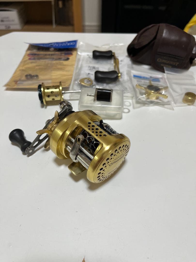 シマノ　カルカッタコンクエスト　50 アベイル　カスタム