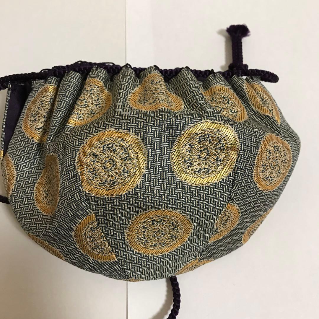 織部唐草三均衡紋茶碗