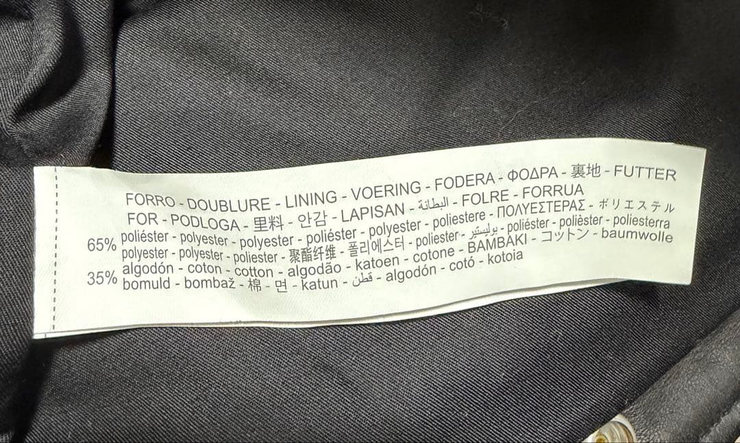 【値下げ】ZARA ブラック ダブルライダースジャケット L