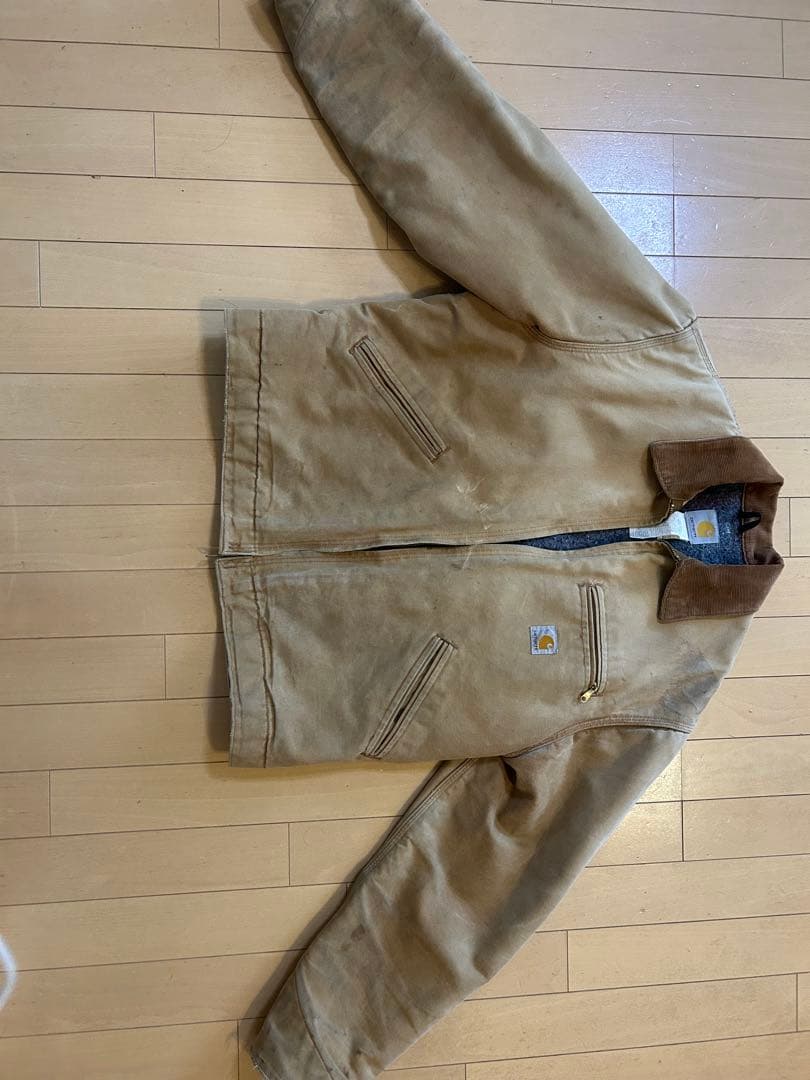 Carhartt ベージュ コットンジャケット