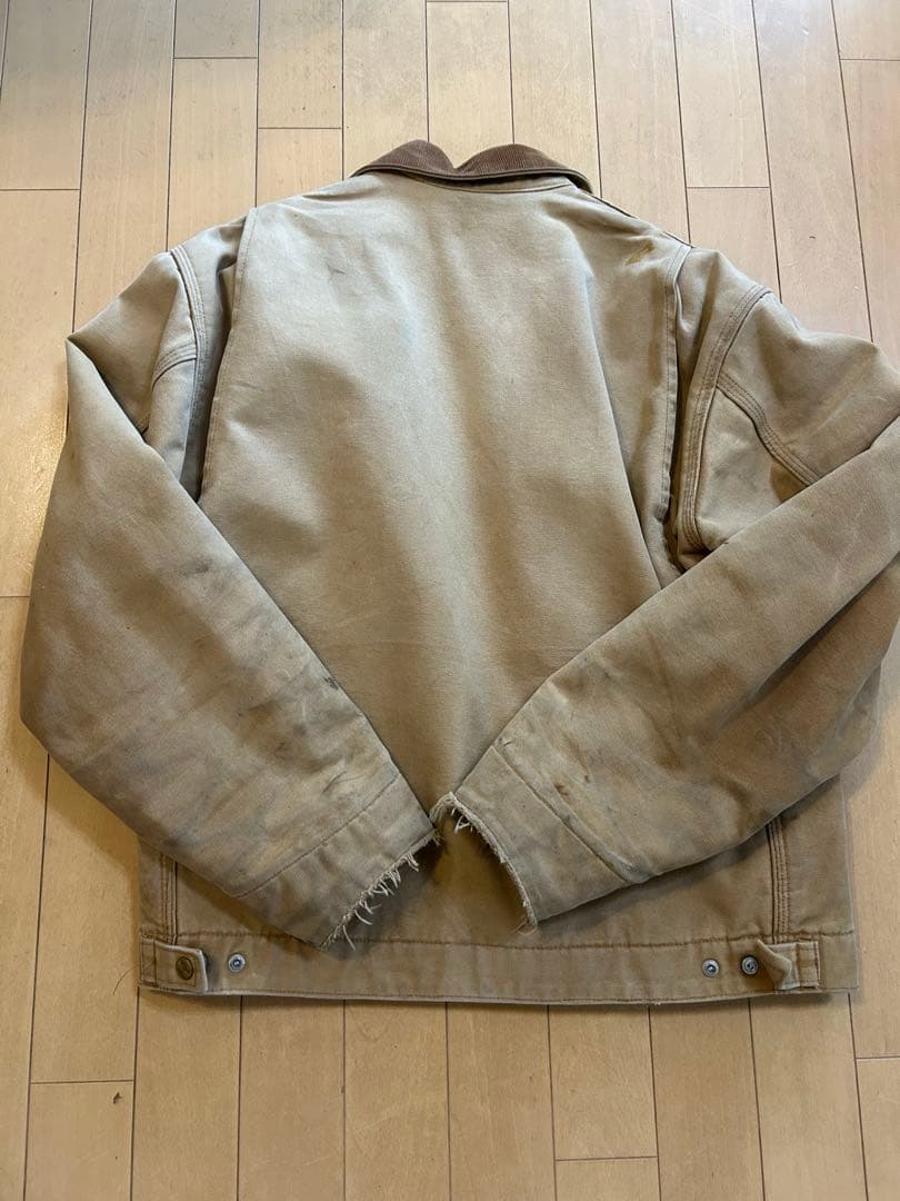 Carhartt ベージュ コットンジャケット