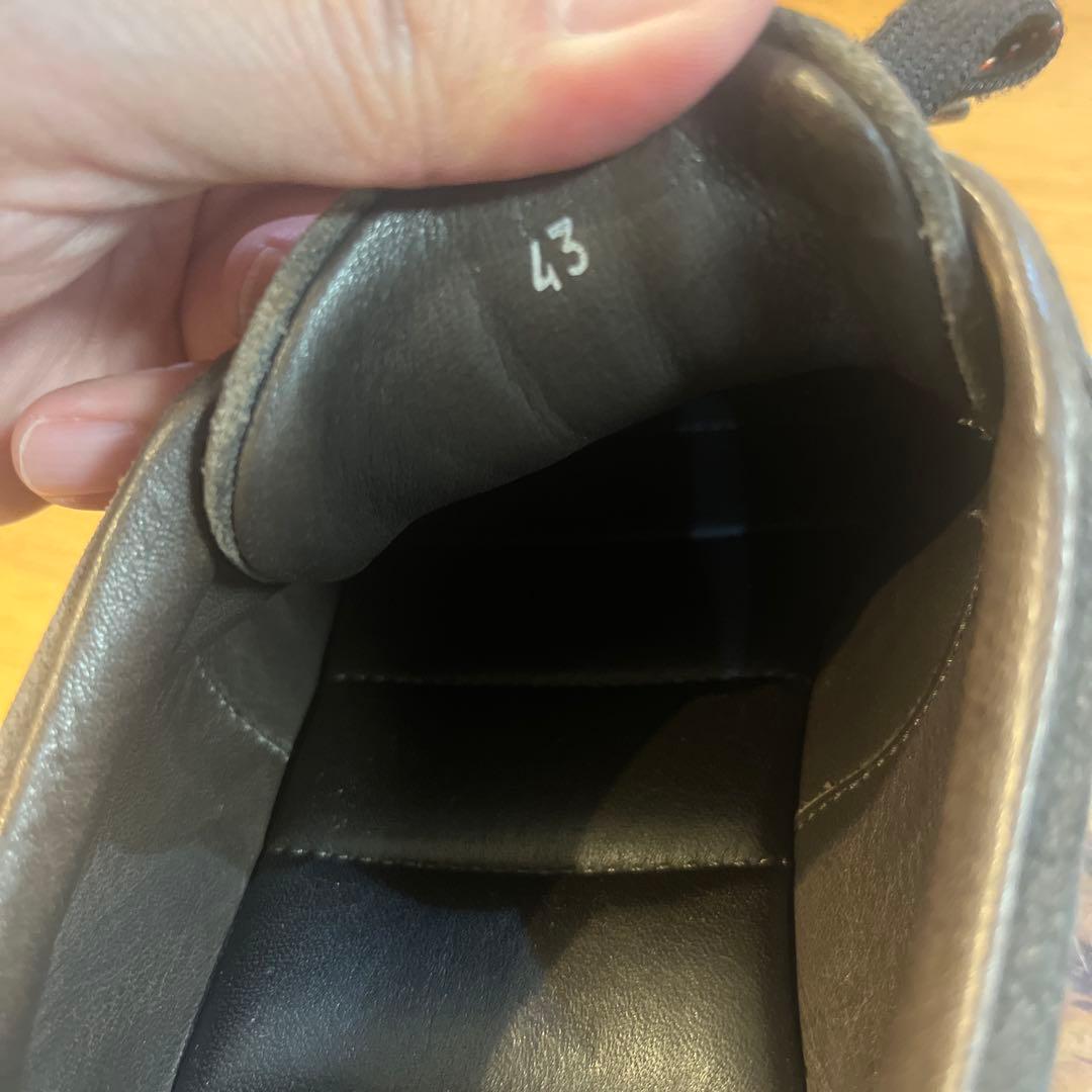 MONCLER ブラウン　スニーカー　スエード　綺麗です♪