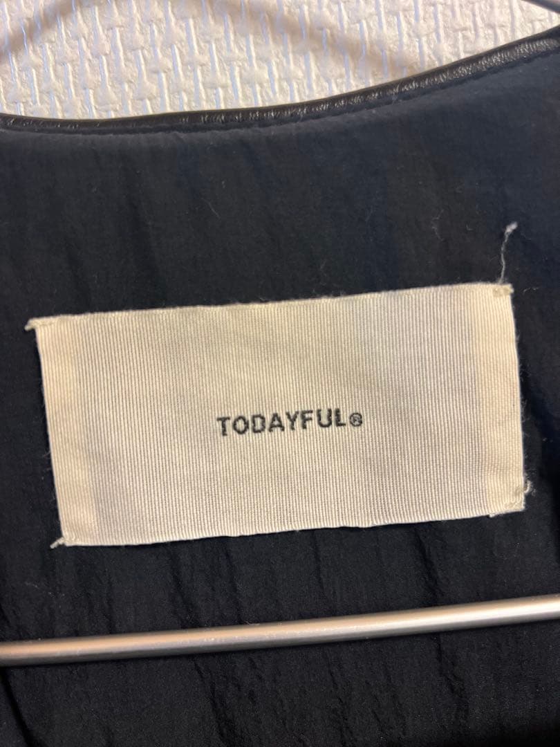 38⭐︎TODAYFULロングダウンコート美品