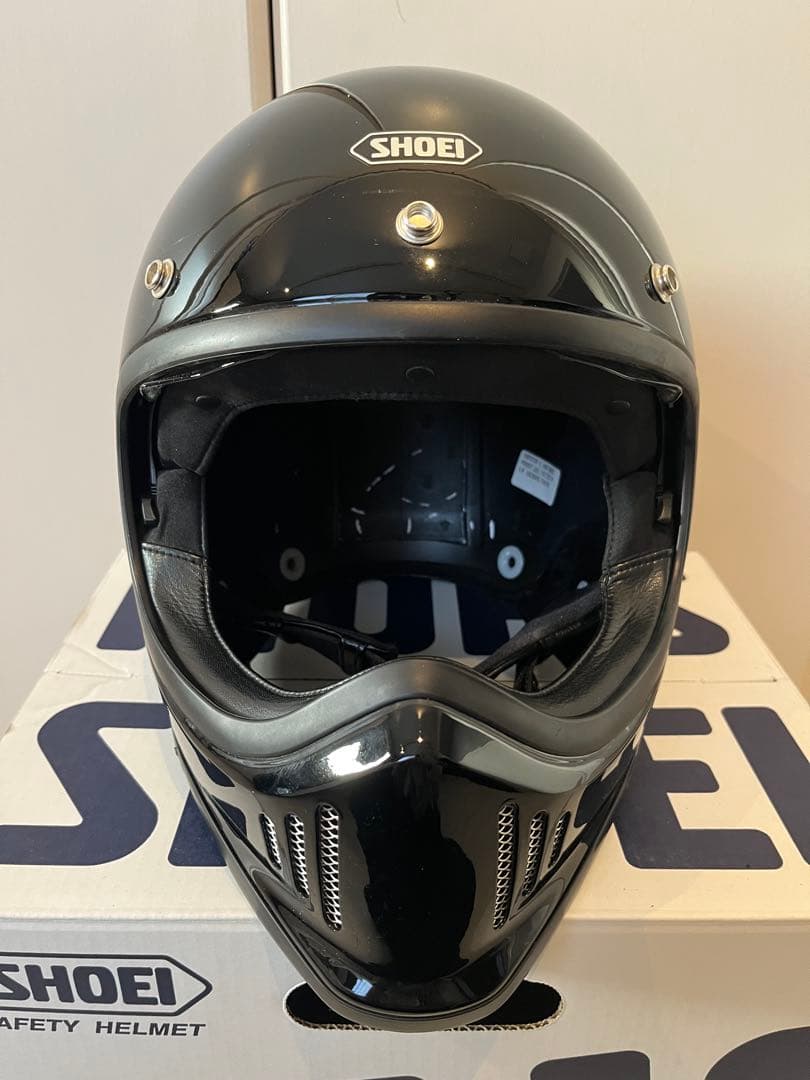 SHOEI EX-ZERO M ブラック　ゴーグル・バイザー付