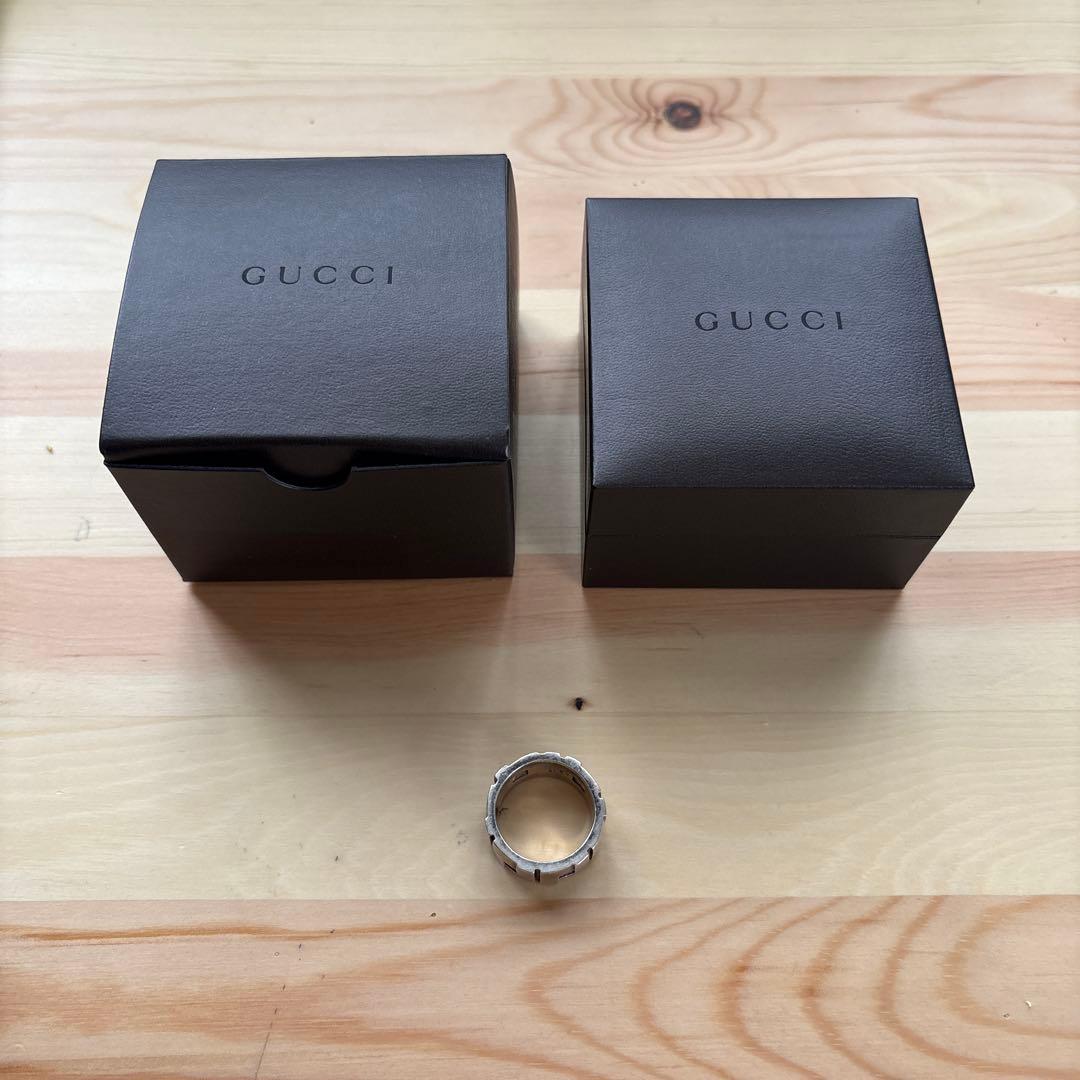 GUCCIリング シルバー925 20号