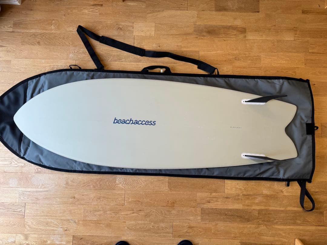 ビーチアクセスbeachaccess HSソフトボード 5'10\" ケース付き