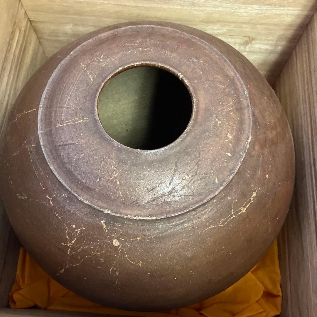 森丁斎 備前大壺 備前焼