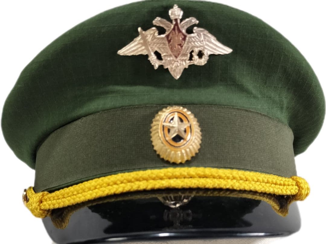 ロシア軍 実物 ロシア陸軍 大佐 長袖 常勤服 制帽 48-2 60cm