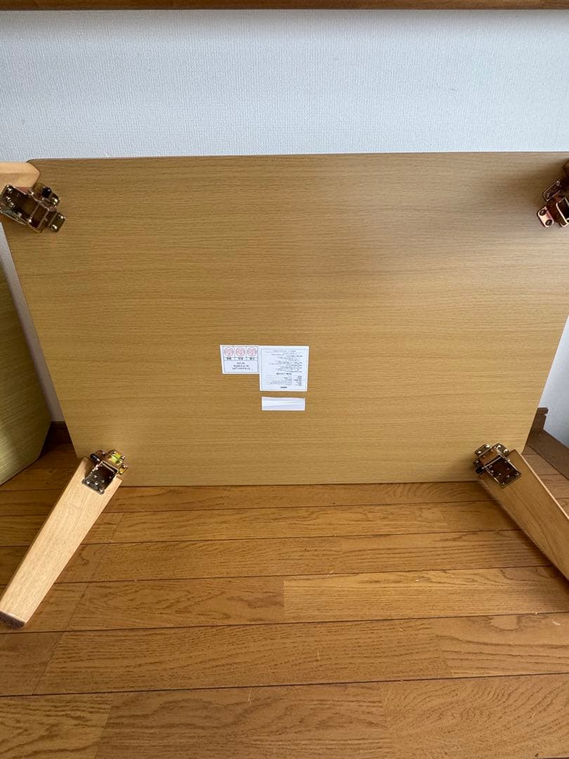 ニトリ木製テーブル　2台セット①