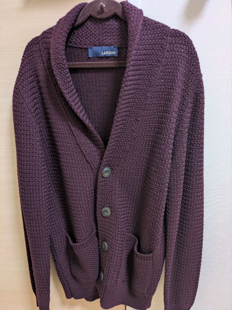 LARDINI ラルディーニ サイズ48 ニット カーディガン