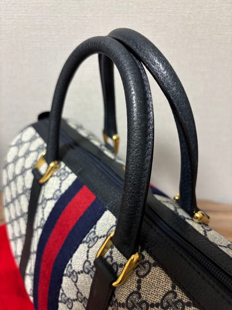 【極美品】グッチ オールドグッチ ヴィンテージ シェリーライン GG ロゴ