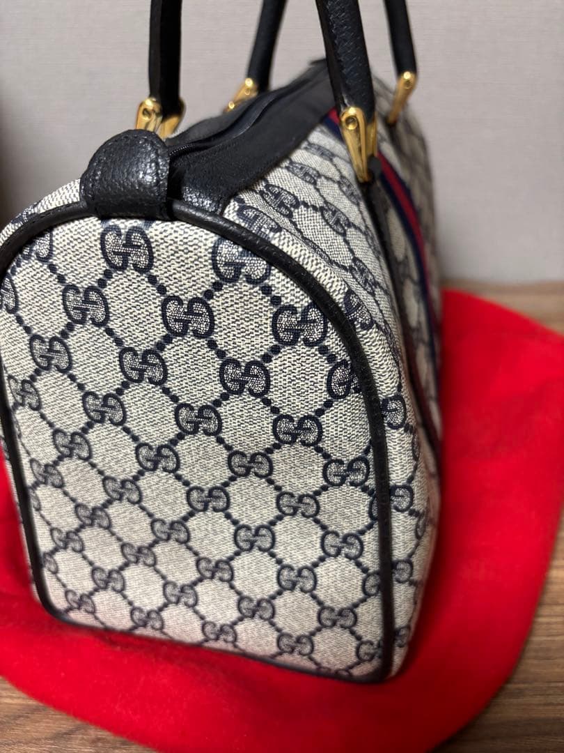 【極美品】グッチ オールドグッチ ヴィンテージ シェリーライン GG ロゴ