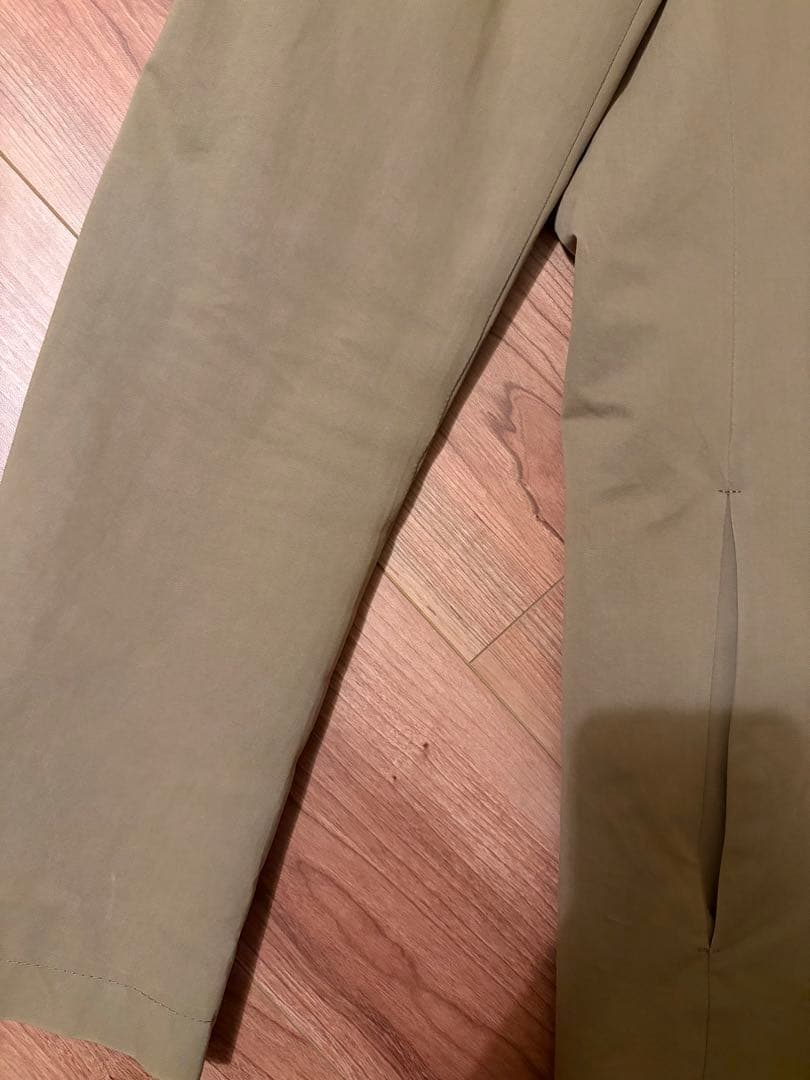 ハイカウントラバークロスフーデットコート&ニットセット