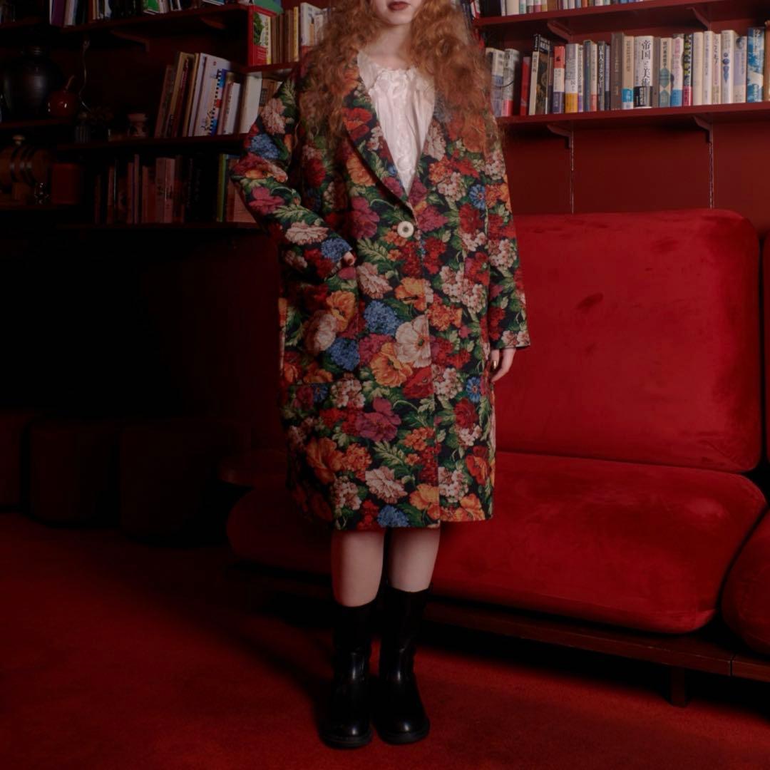 SALE本日まで★manana suerteゴブランチェスターコート【試着のみ】