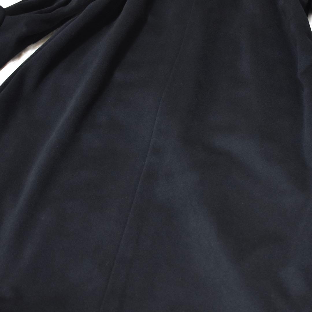 極美品✨DAKS カシミヤ100% ロングコート　ロング丈　内側総柄　定価15万