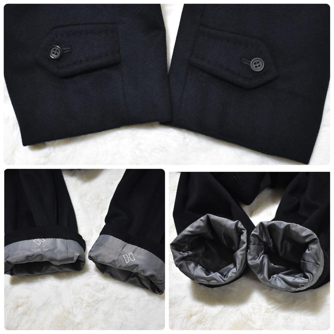 極美品✨DAKS カシミヤ100% ロングコート　ロング丈　内側総柄　定価15万