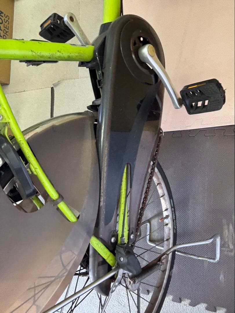 ◆【送料無料】Panasonic 電動アシスト自転車 グリーン