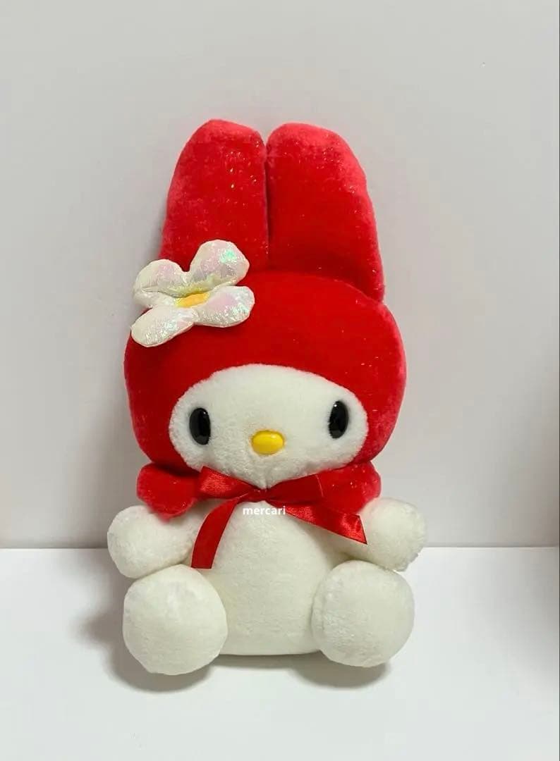 【断捨離】当時物 マイメロディ ぬいぐるみ レトロ 初期 マイメロ EIKHO