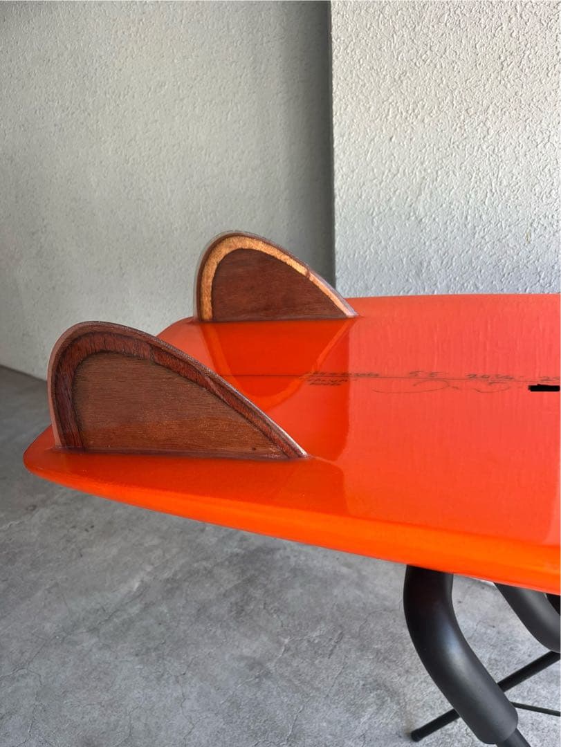 DMS オーストラリア製 ミニシモンズ5'5\" ツインウッドフィン 深コンケーブ