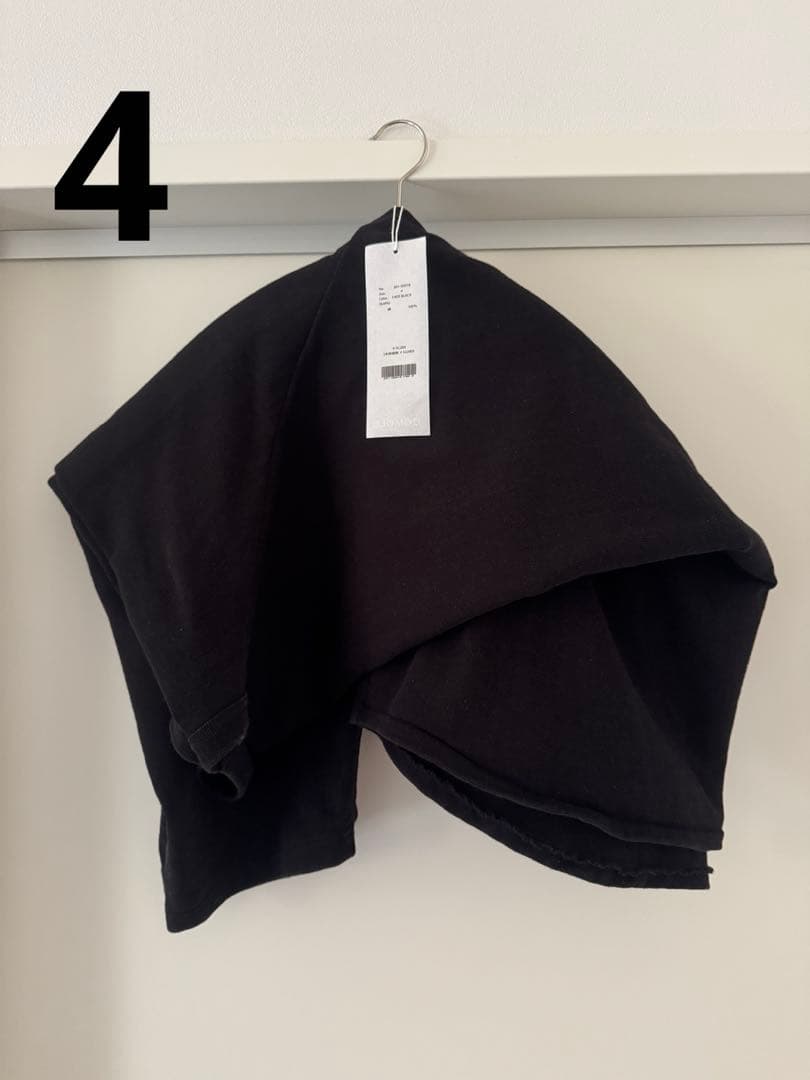 24SS COMOLI コモリ　コットンジャージベースボールTシャツ　size4