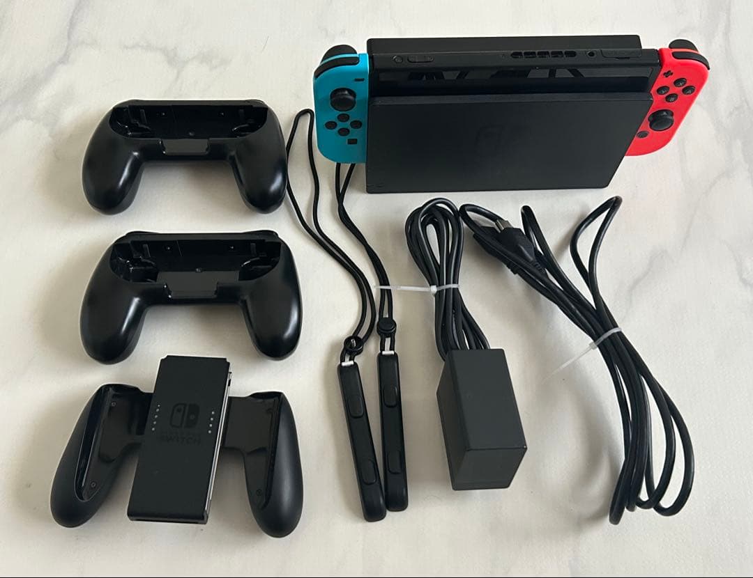 Switch 本体 セット※ジョイコン（青）不具合あり