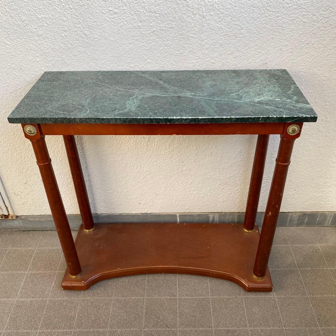 大理石 コンソールテーブル イタリア家具 アンティーク 花台