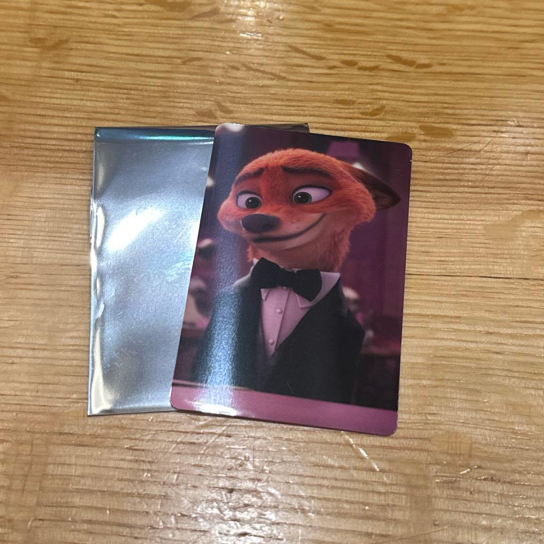 R*.様 ズートピアカフェ特典　タキシードニック