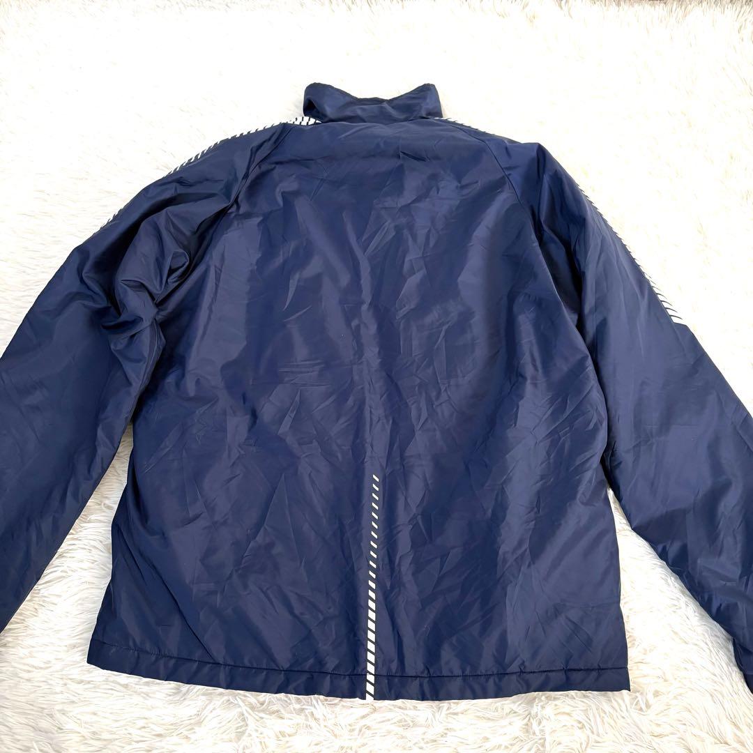 希少サイズ☆極美品☆asics アシックス　トレーニングウェア　上下　紺　3XL