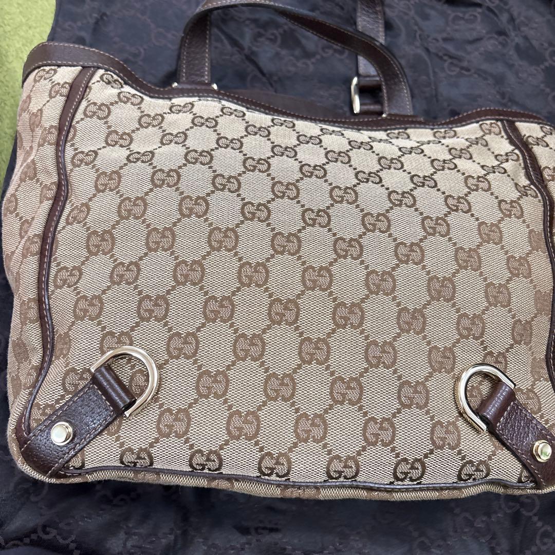 【美品】Gucci GGキャンバス トートバッグ