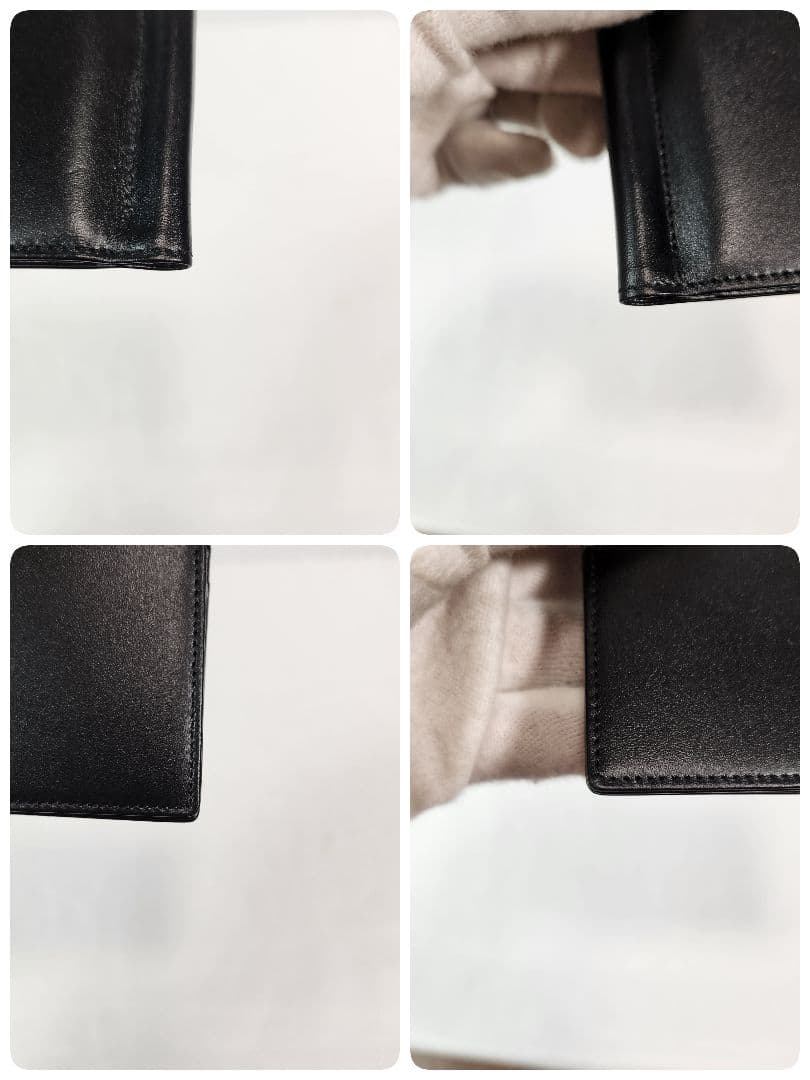 新品✨モンブラン マネークリップ ホワイトスター ブラック レザー