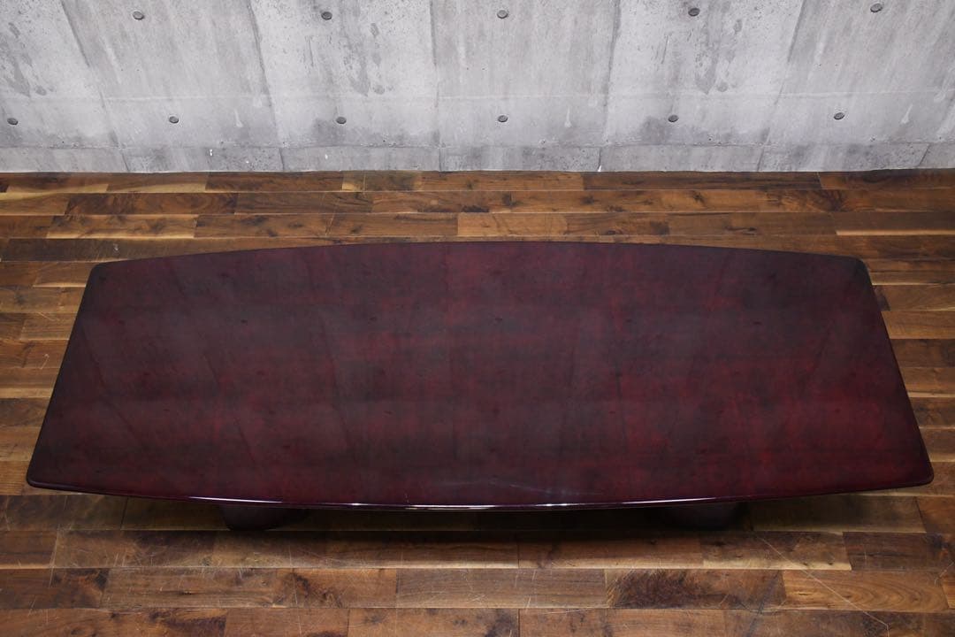 EAC65 北谷家具 KIT FURNITURE 仔山羊革張り 応接4点セット