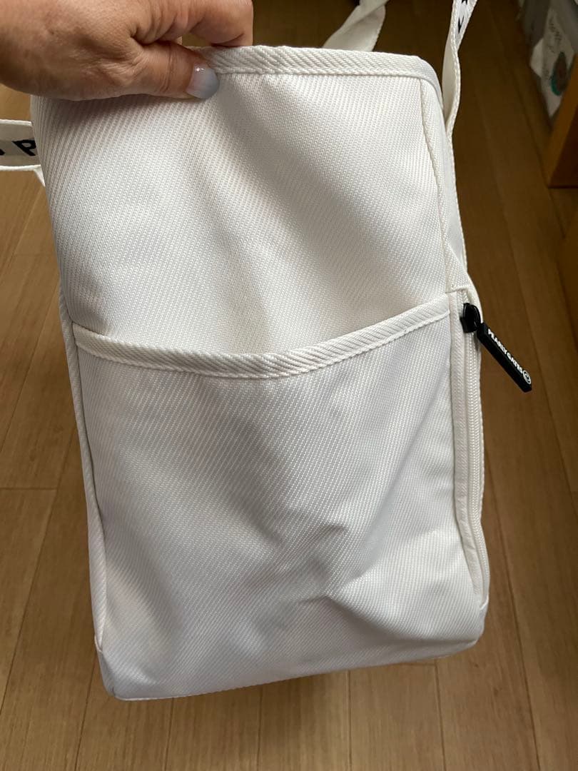 PEARLY GATES ホワイトトートバッグ