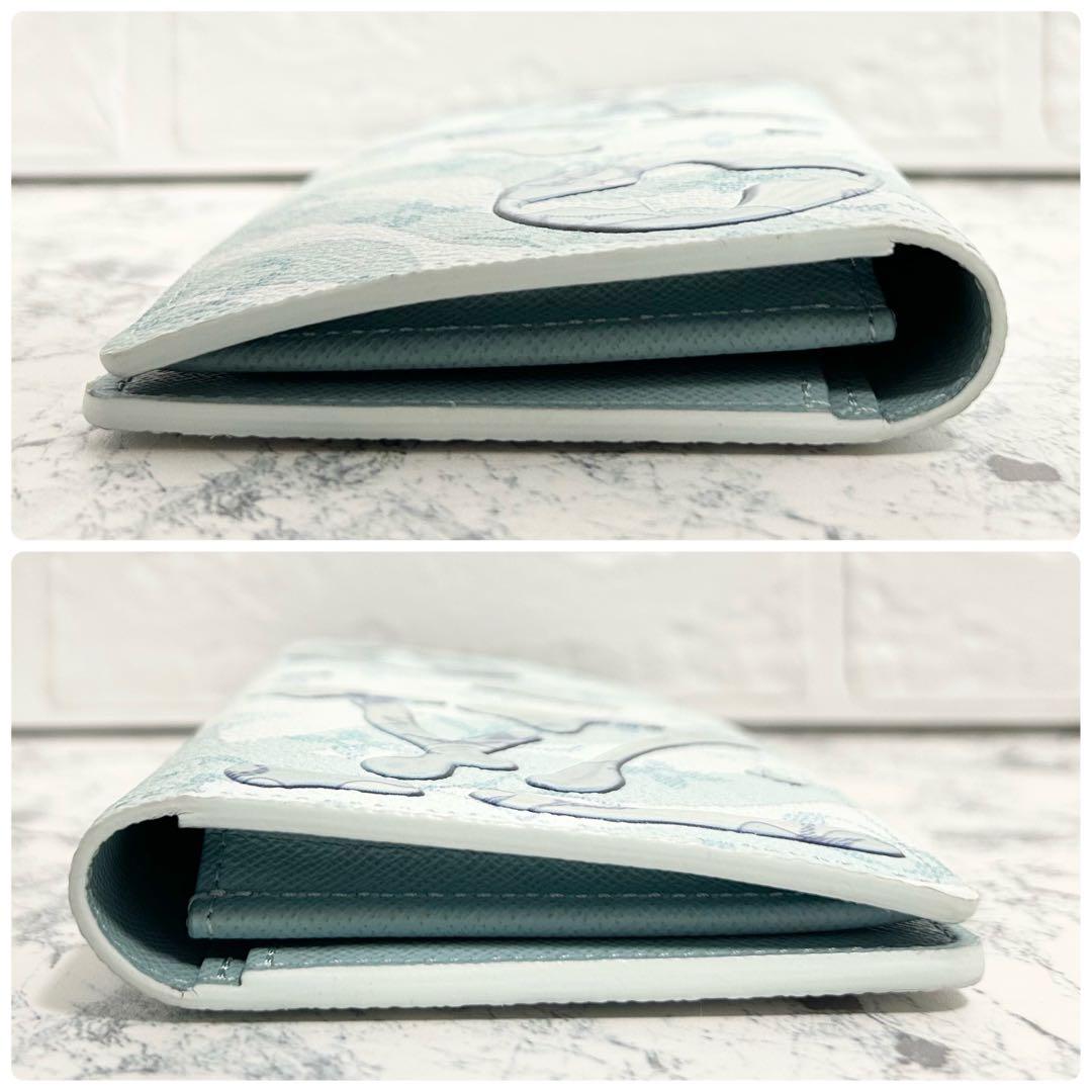 【限定モデル】ルイヴィトン ポルトフォイユ ブラザ アクアガーデン 長財布