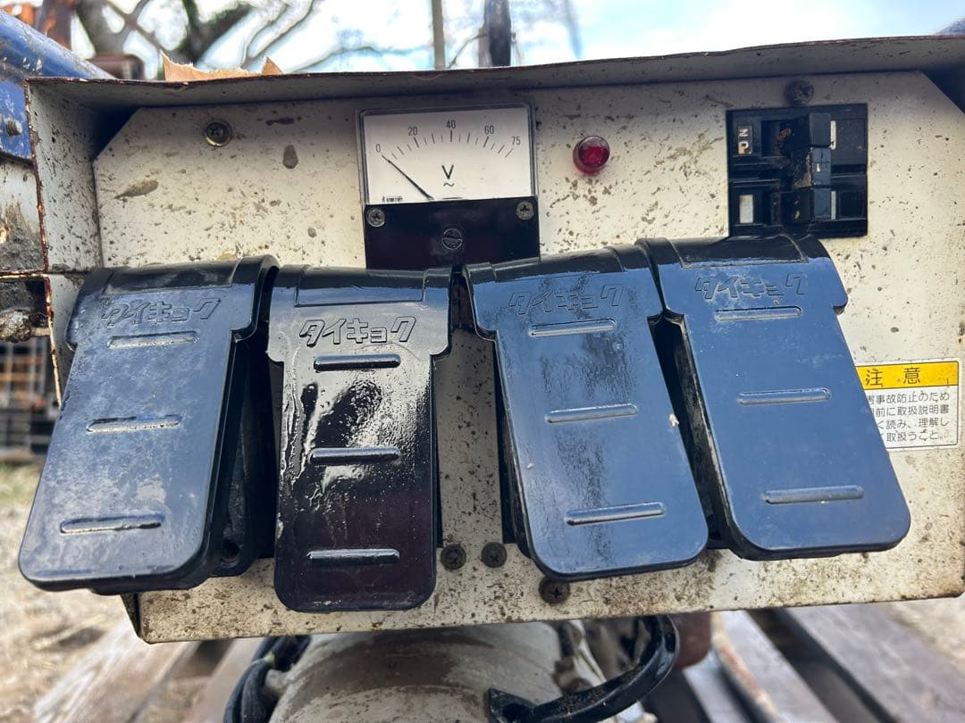 宮崎　TACOM 高周波エンジン発電機　発電機　バイブレーター　高周波