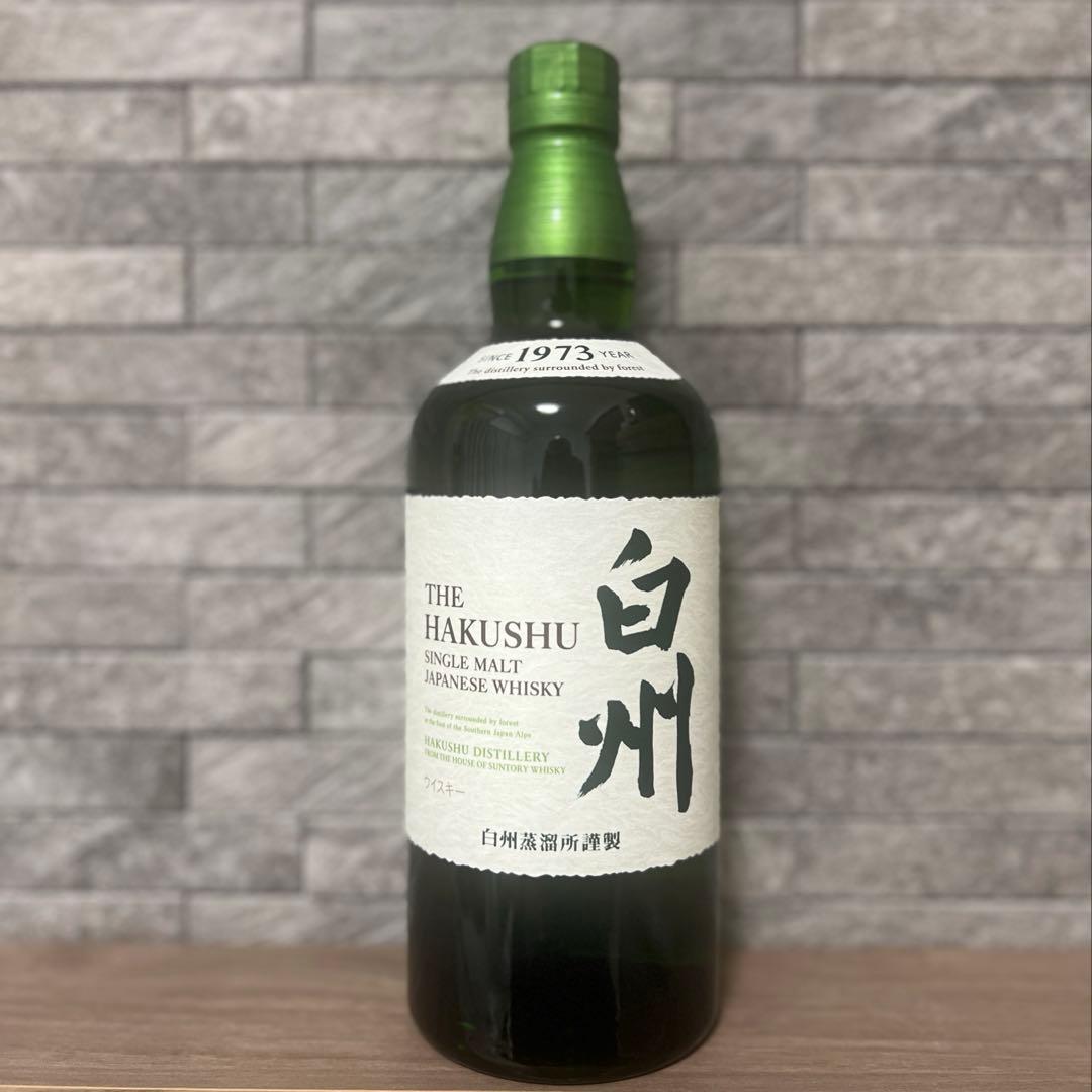 サントリー 白州 シングルモルト ウイスキー 未開封　700ml