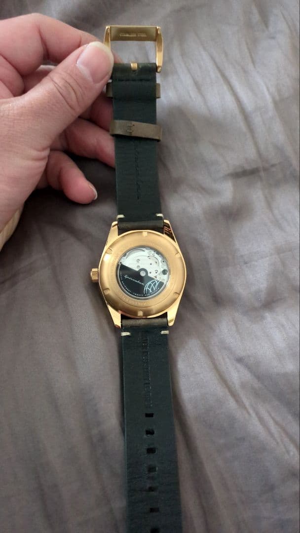 スピニカー　店舗限定　グリーン×イエローゴールド