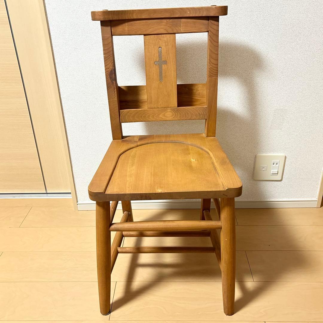 チャーチチェア ヴィンテージ 家具 聖書入れ