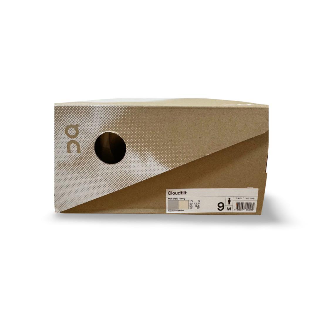 On/オンCloudtilt 27.0cm/ミネラルアイボリー