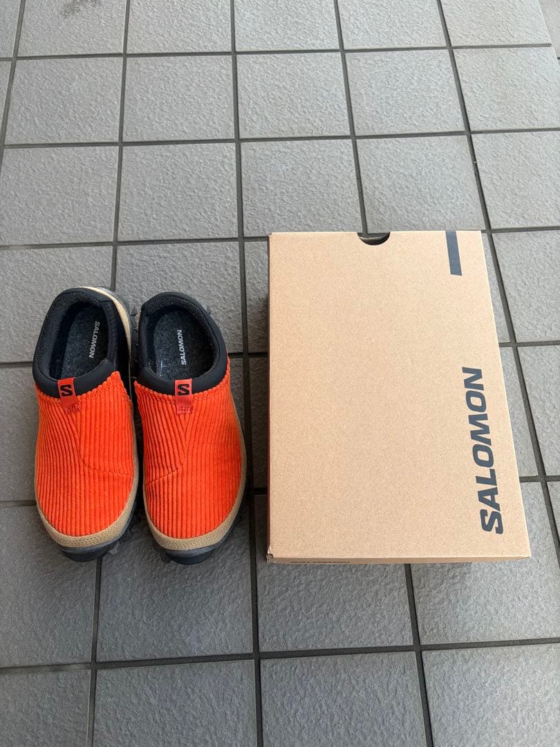 美品！ SALOMON CLOG CORDUROY 24cm