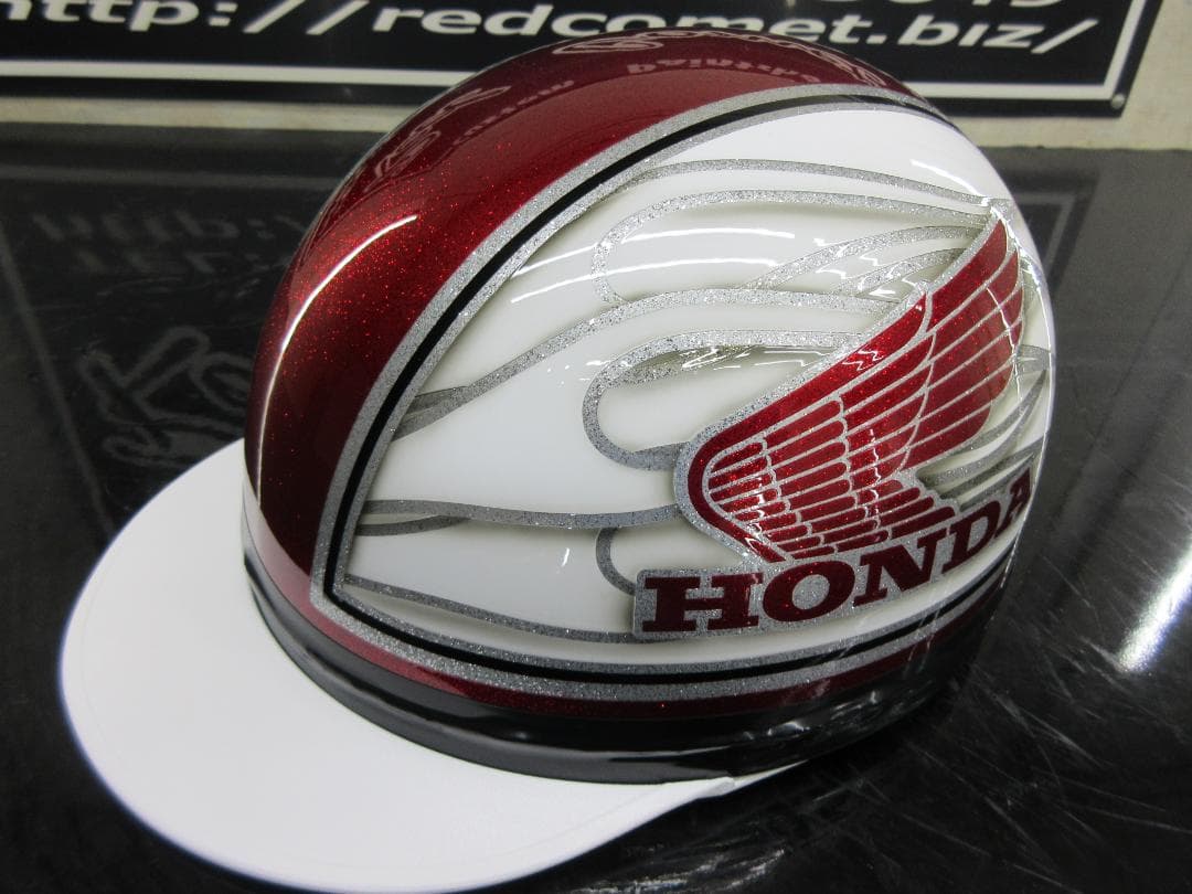 送料込！！カスタムコルク半　ホンダ　ファイヤーラメ最安値080