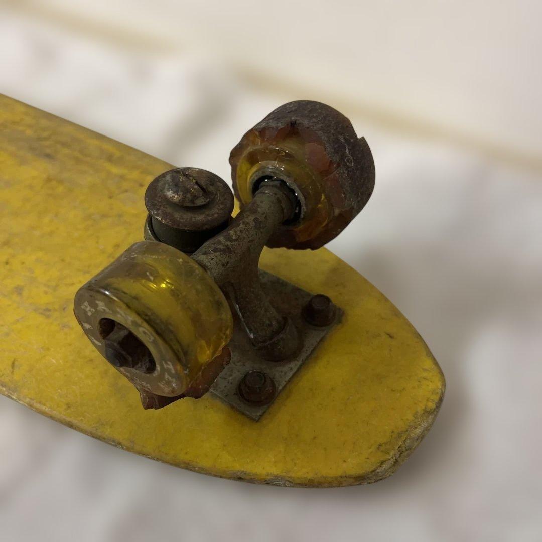 MR-435A 70年代　Hang Ten スケートボード　黄色　ヴィンテージ