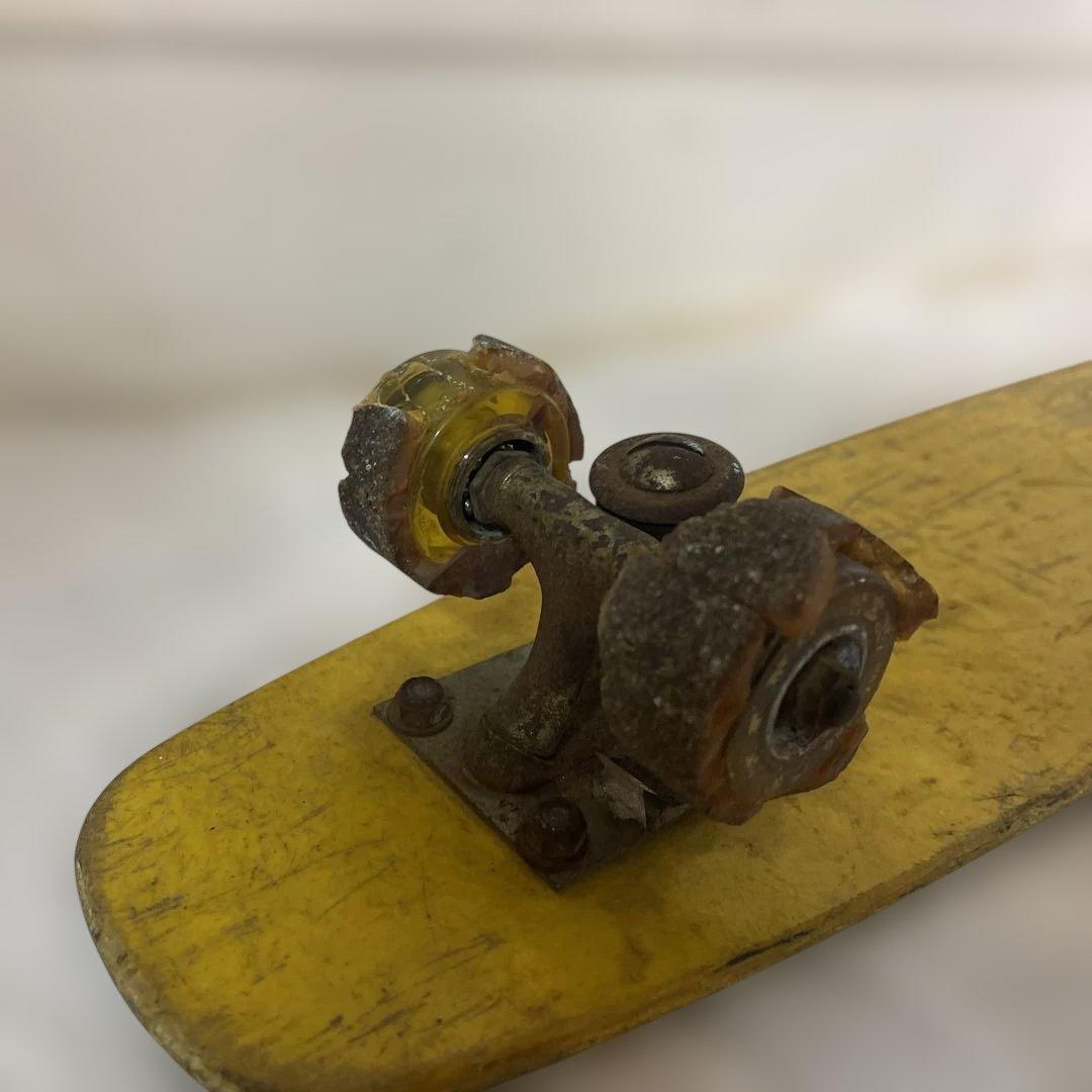 MR-435A 70年代　Hang Ten スケートボード　黄色　ヴィンテージ