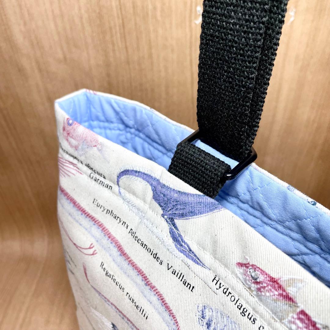 【eat】深海魚(生成り)×黒　入園入学グッズ７点