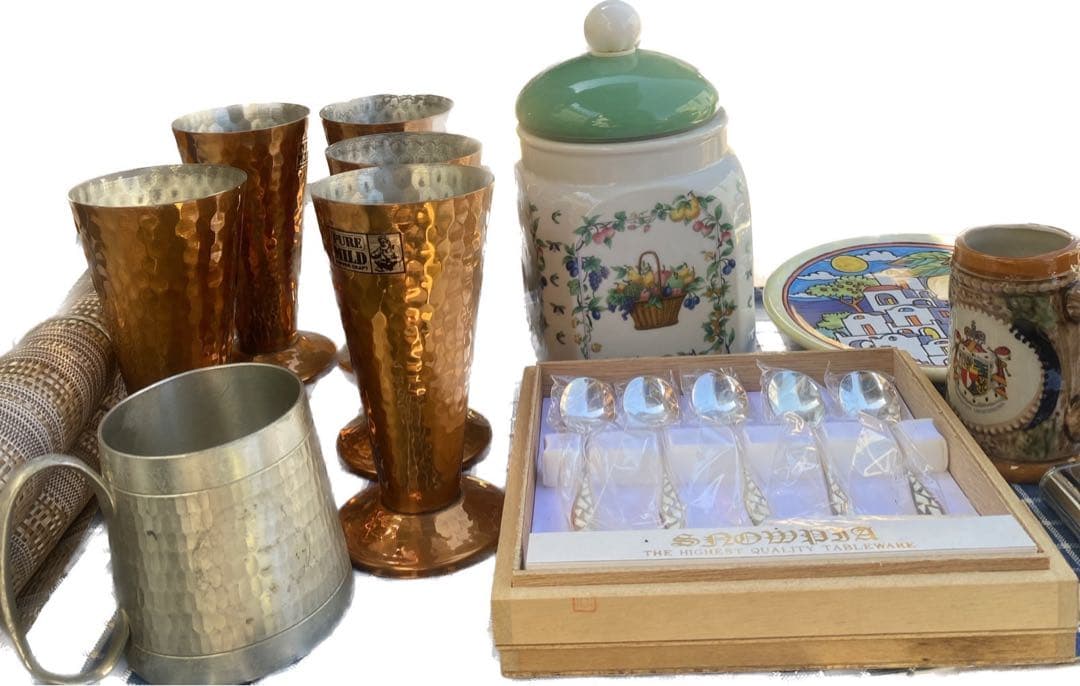 ヨーロッパ　北欧　卓上　壁飾り　雑貨　まとめ売り　ヴィンテージ　ピサピア等13点